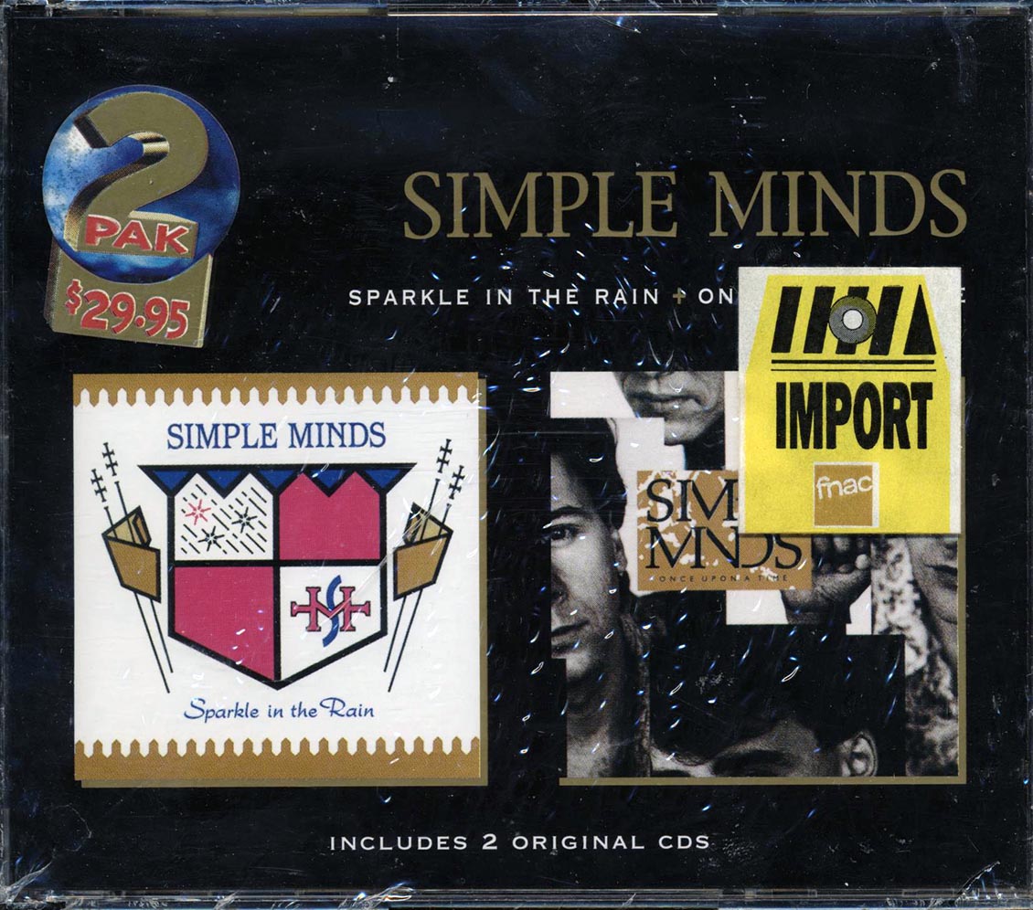 Simple Minds - Sparkle In The Rain + Once Upon A Time [New CD]