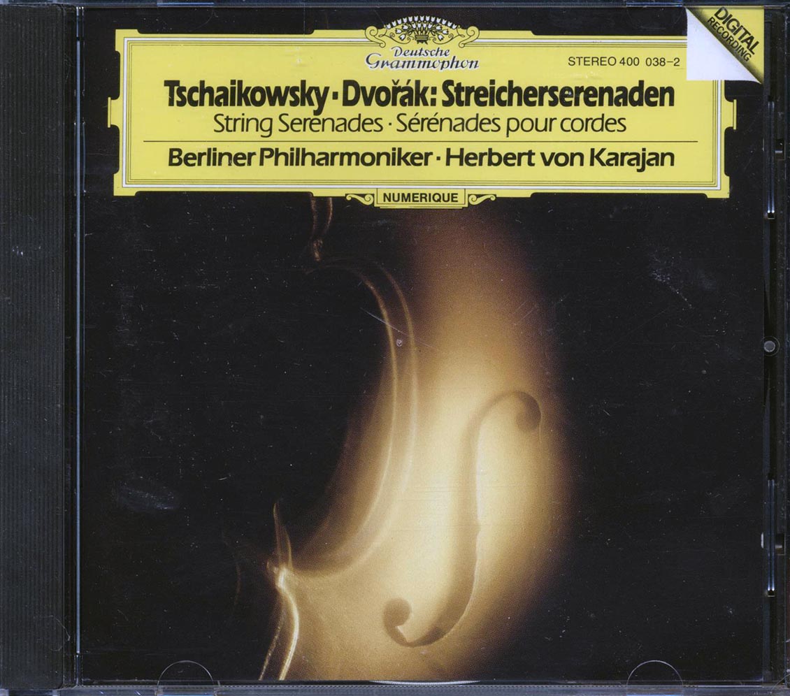 Tschaikowsky, Dvorak, Berliner Philharmoniker, Herbert Von Karajan - Streicherserenaden String Serenades; Serenades Pour Cordes [New CD]