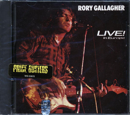 Rory Gallagher - Live In Europe [New CD]