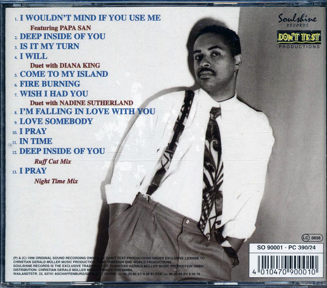 Jr. Tucker - Deep Inside Of You [New CD]
