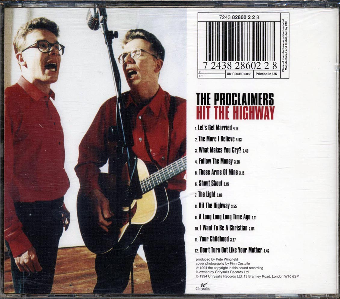 The Proclaimers - Hit The Highway [New CD]