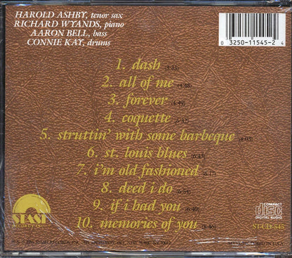 Harold Ashby - I'm Old Fashioned [New CD]