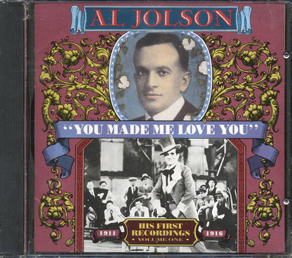 Al Jolson - You Made Me Love You (24 tracks) [New CD]