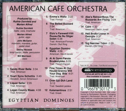 American Cafe Orchestra - Egyptian Dominoes [New CD]