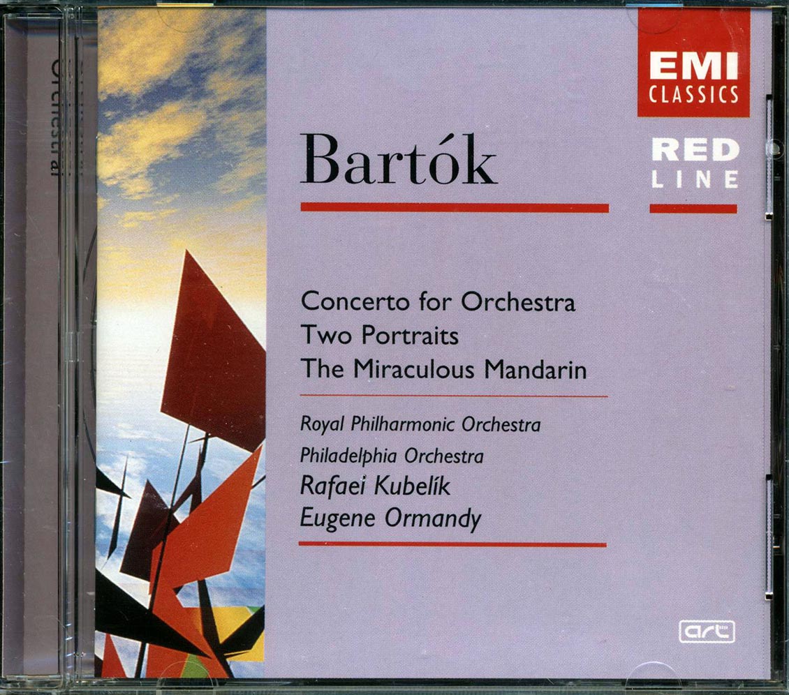 Bartok, Royal Philharmonic Orchestra, The Philadelphia Orchestra, Rafael Kubelik, Eugene Ormandy - Concerto For Orchestra; Two Portraits; The Miraculous Mandarin [New CD]