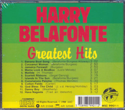 Harry Belafonte - Greatest Hits [New CD]