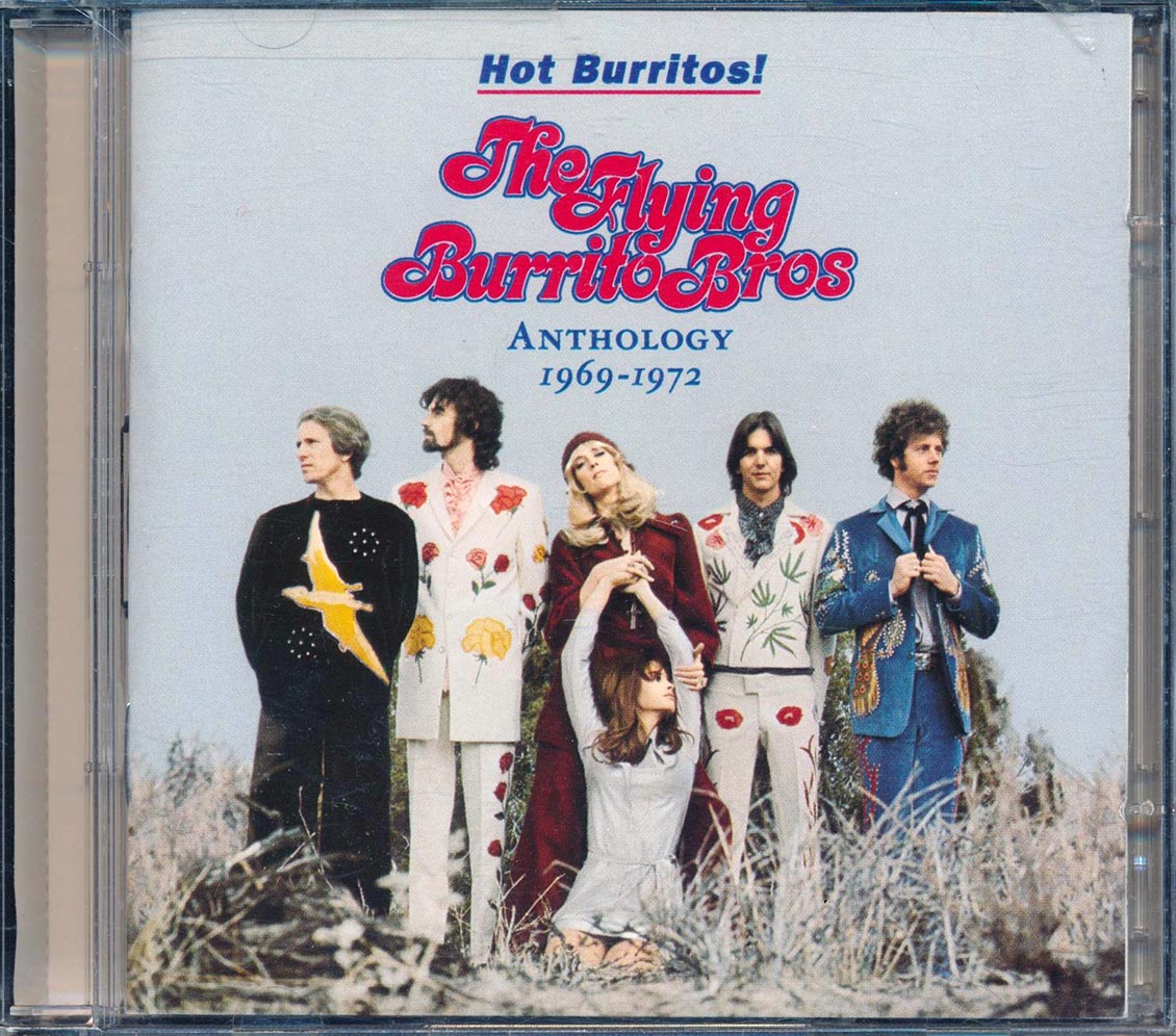 The Flying Burritos Bros  - Hot Burritos! The Flying Burrito Bros Anthology 1969-1972 (43 tracks) (2xCD) (remastered) (24-bit mastering) [New CD]
