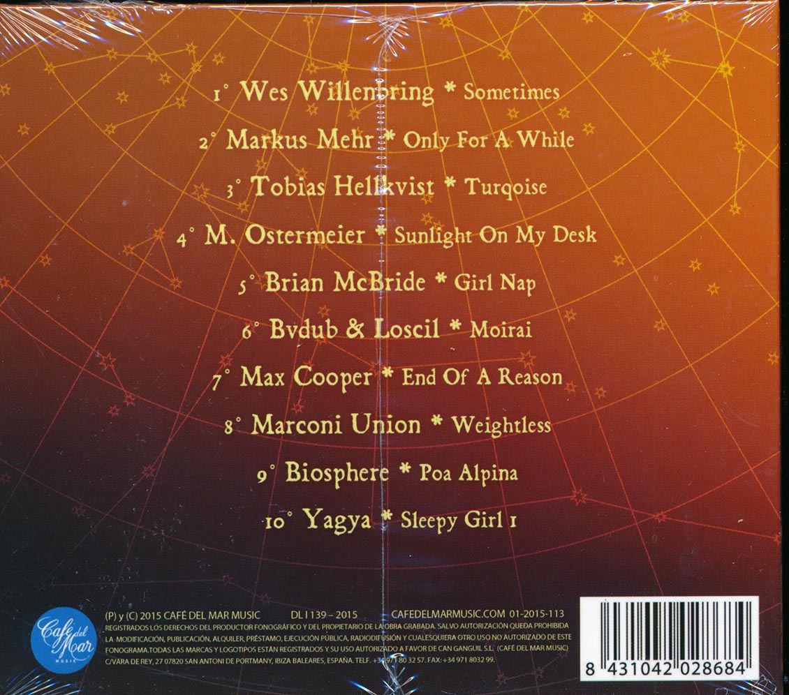 Wes Willenbring, Markus Mehr, Tobias Hellkvist, Etc. - Cafe Del Mar SunScapes [New CD]