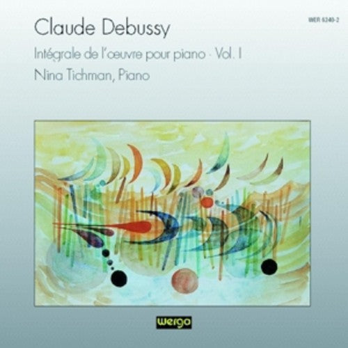 Debussy / Tichman - Works for Piano 1 Music CD