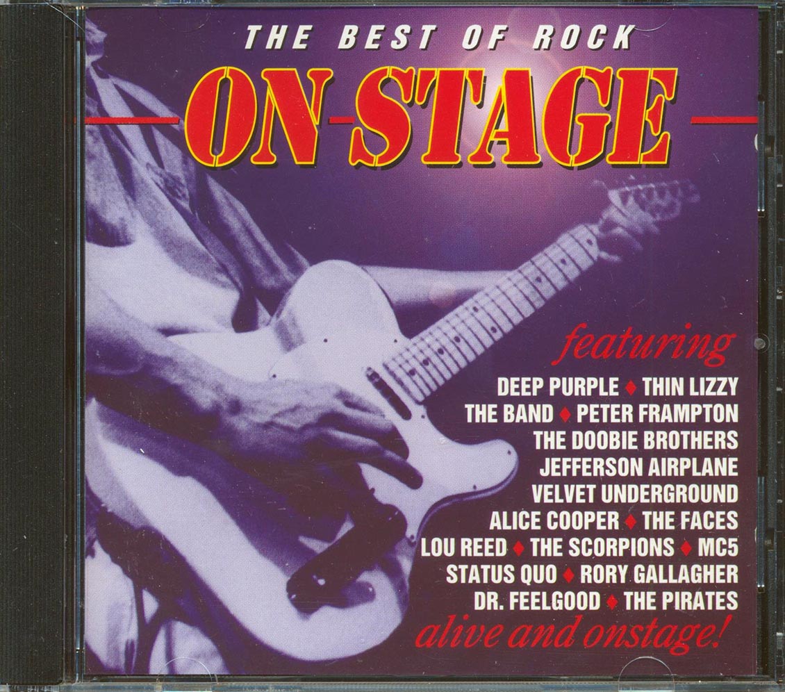 MC5, Thin Lizzy, Peter Frampton, Jefferson Airplane, The Velvet Underground, Etc. - The Best Of Rock Onstage [New CD]