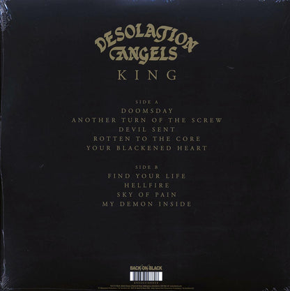 Desolation Angels - King [New Vinyl LP]