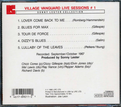 Chick Corea, Dizzy Gillespie, Elvin Jones, Etc. - Village Vanguard Live Sessions 1 [New CD]