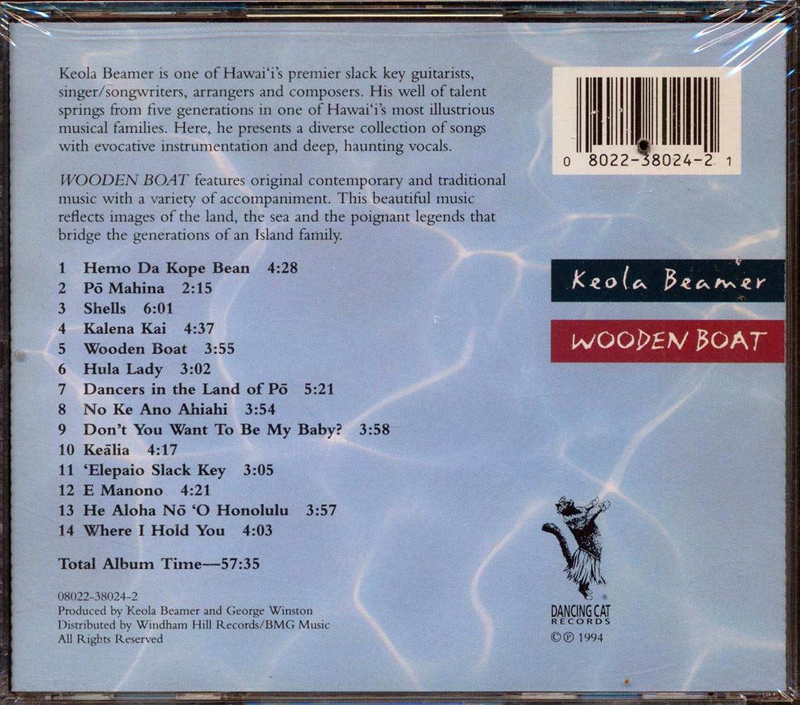 Keola Beamer  - Wooden Boat [New CD]