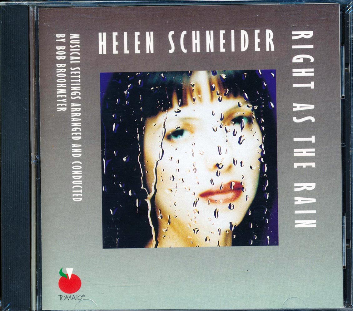 Helen Schneider  - Right As The Rain [New CD]