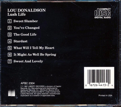 Lou Donaldson - Lush Life [New CD]