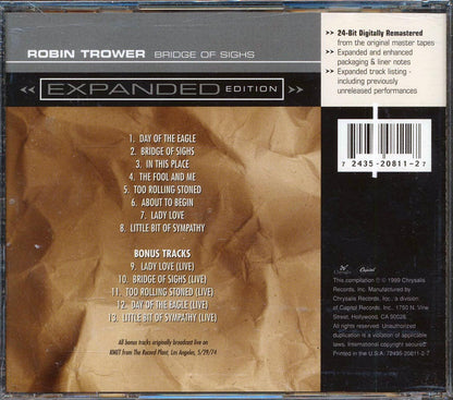 Robin Trower - Bridge Of Sighs (+5 bonus tracks) (expanded edition) (24-bit mastering) [New CD]