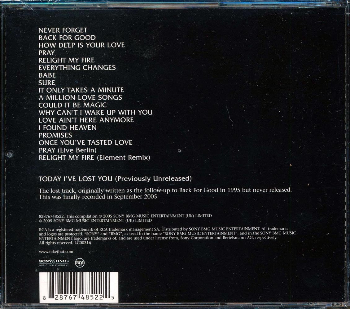 Take That  - The Ultimate Collection: Never Forget [New CD]