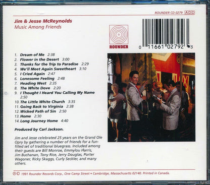 Jim & Jesse McReynolds  - Music Among Friends [New CD]
