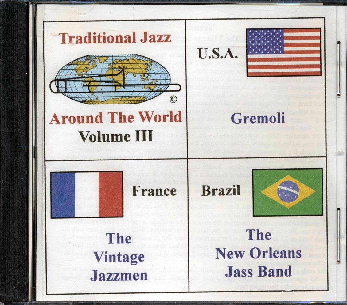 Gremoli, The New Orleans Jass Band, The Vintage Jazzmen - Traditional Jazz Around The World Volume 3 [New CD]