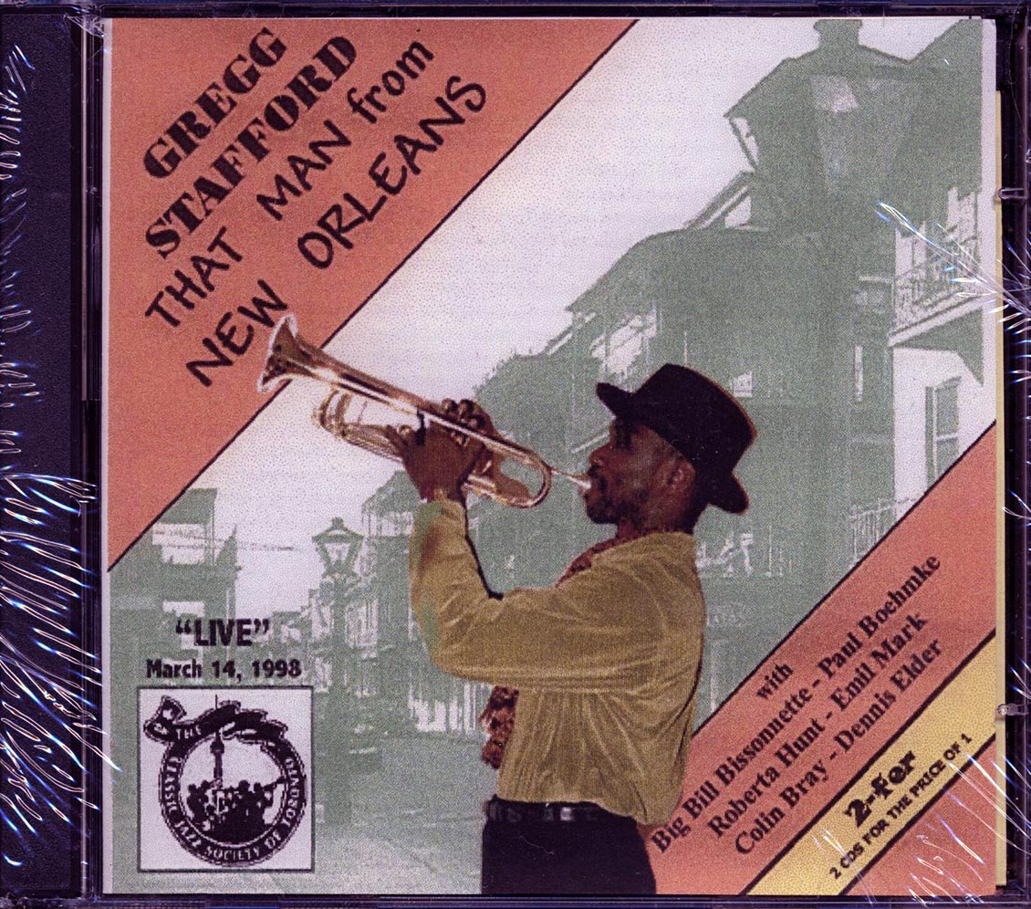 Gregg Stafford - That Man From New Orleans: Live March 14, 1998 (2xCD) [New CD]