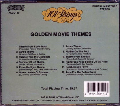 101 Strings - Golden Movie Themes [New CD]