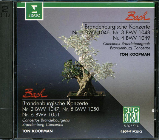 Bach, Ton Koopman - Brandenburgische Konzerte [New CD]