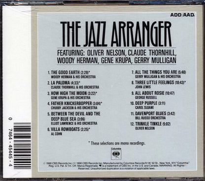 Woody Herman, Gene Krupa, Al Cohn, Etc. - The Jazz Arranger [New CD]