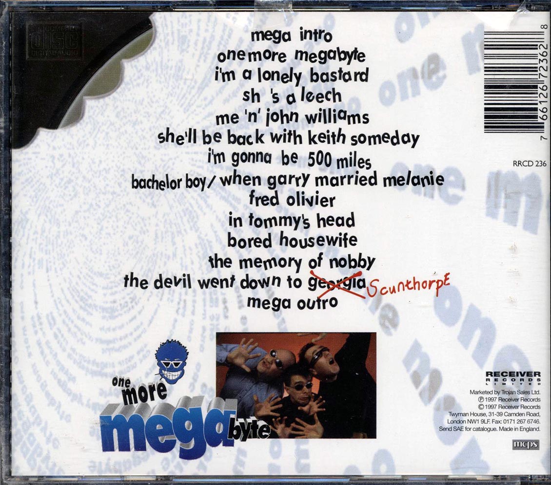 The Toy Dolls - One More Megabyte [New CD]