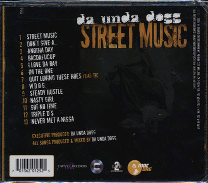Da Unda Dogg - Street Music: Fellowship Of The Streets: The Trilogy Part 1 [New CD]
