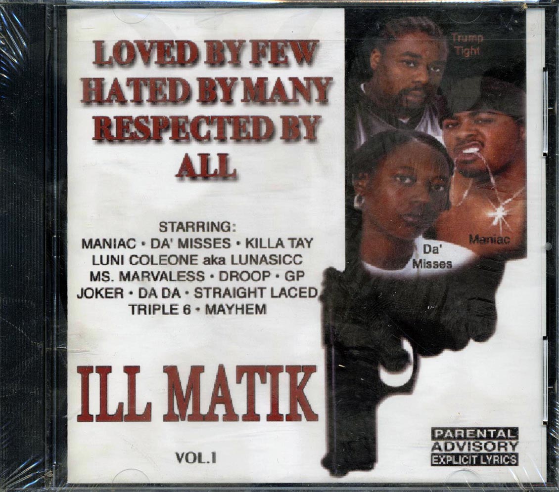 Maniac, Da Misses, Killa Tay, Etc. - Ill Matik Volume 1 [New CD]