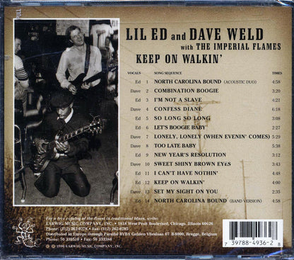 Lil Ed, Dave Weld, The Imperial Flames - Keep On Walkin' [New CD]