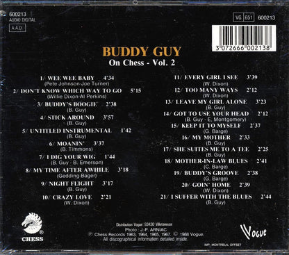 Buddy Guy - On Chess Volume 2 [New CD]