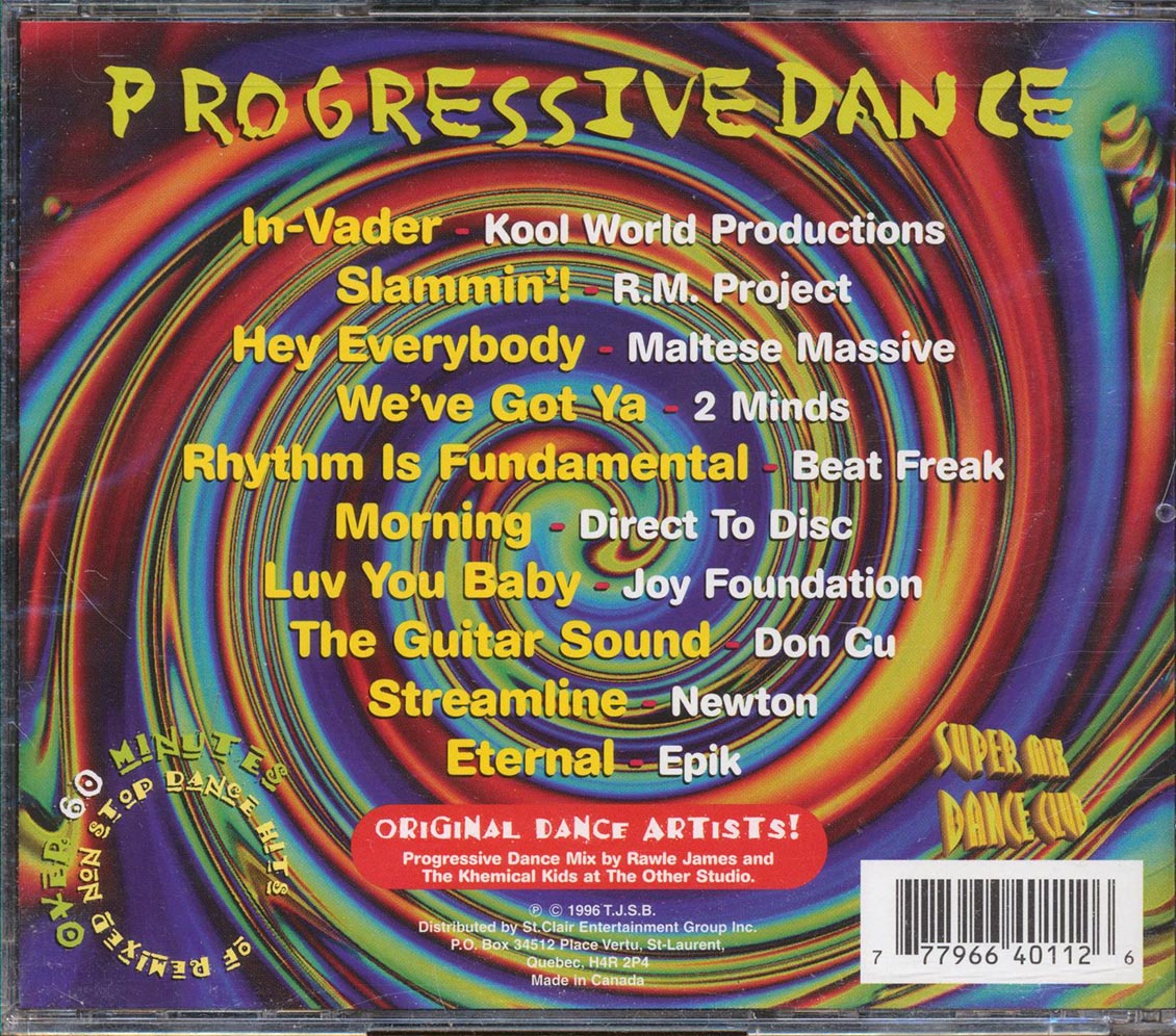 2 Minds, Beat Freak, Joy Foundation, Etc. - Progressive Dance [New CD]