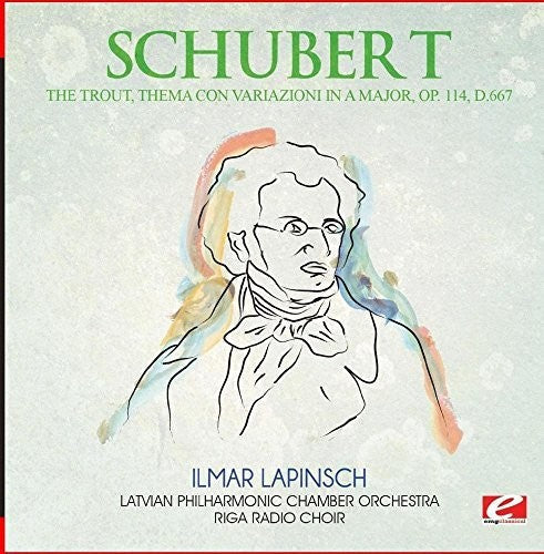 Latvian Philharmonic Chamber Orchestra - The Trout Thema Con Variazioni in a Major Op. 114 Music CD
