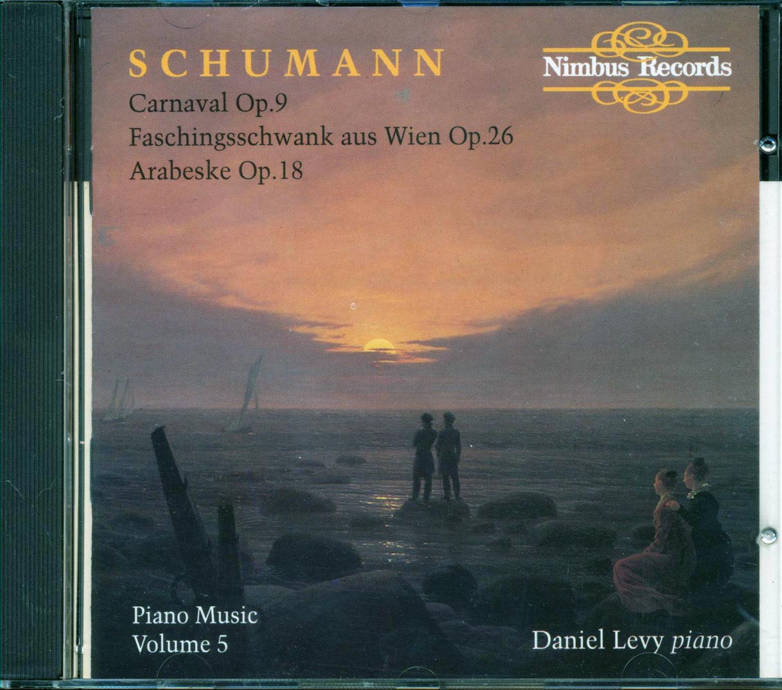 Schumann & Daniel Levy - Piano Works Volume 5: Carnaval Op. 9 Faschingsschwank Aus Wien Op. 26 Arabeske Op/18 [New CD]