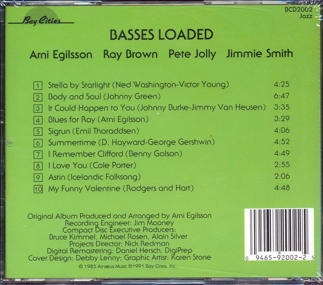 Arni Egilsson - Basses Loaded [New CD]