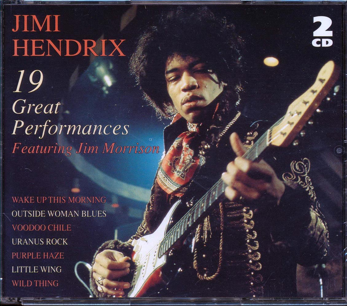 Jimi Hendrix - 19 Great  Performances (2xCD) [New CD]