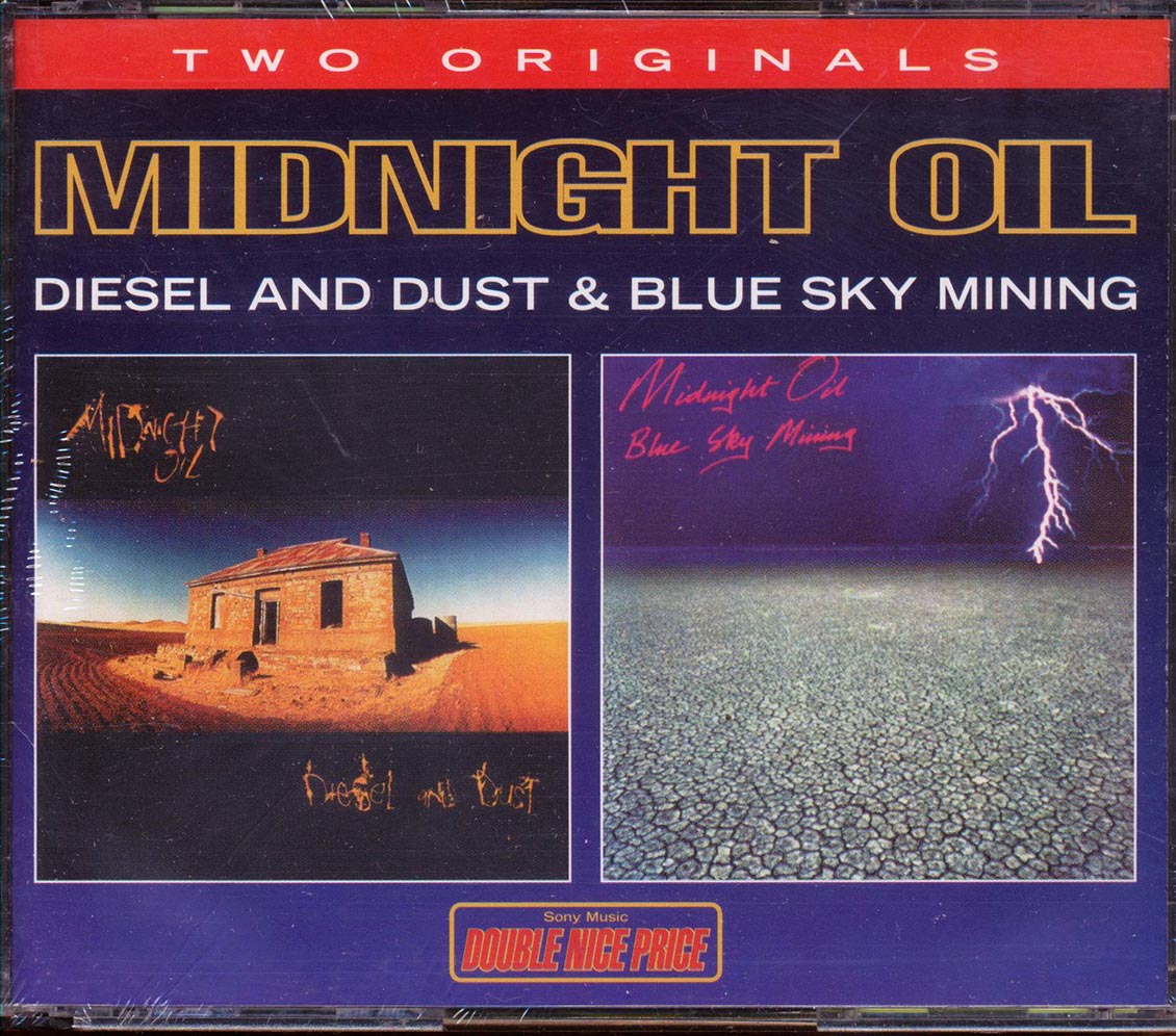 Midnight Oil - Diesel & Dust , Blue Sky Mining  (2 albums on 2 CDs) (2xCD) [New CD]