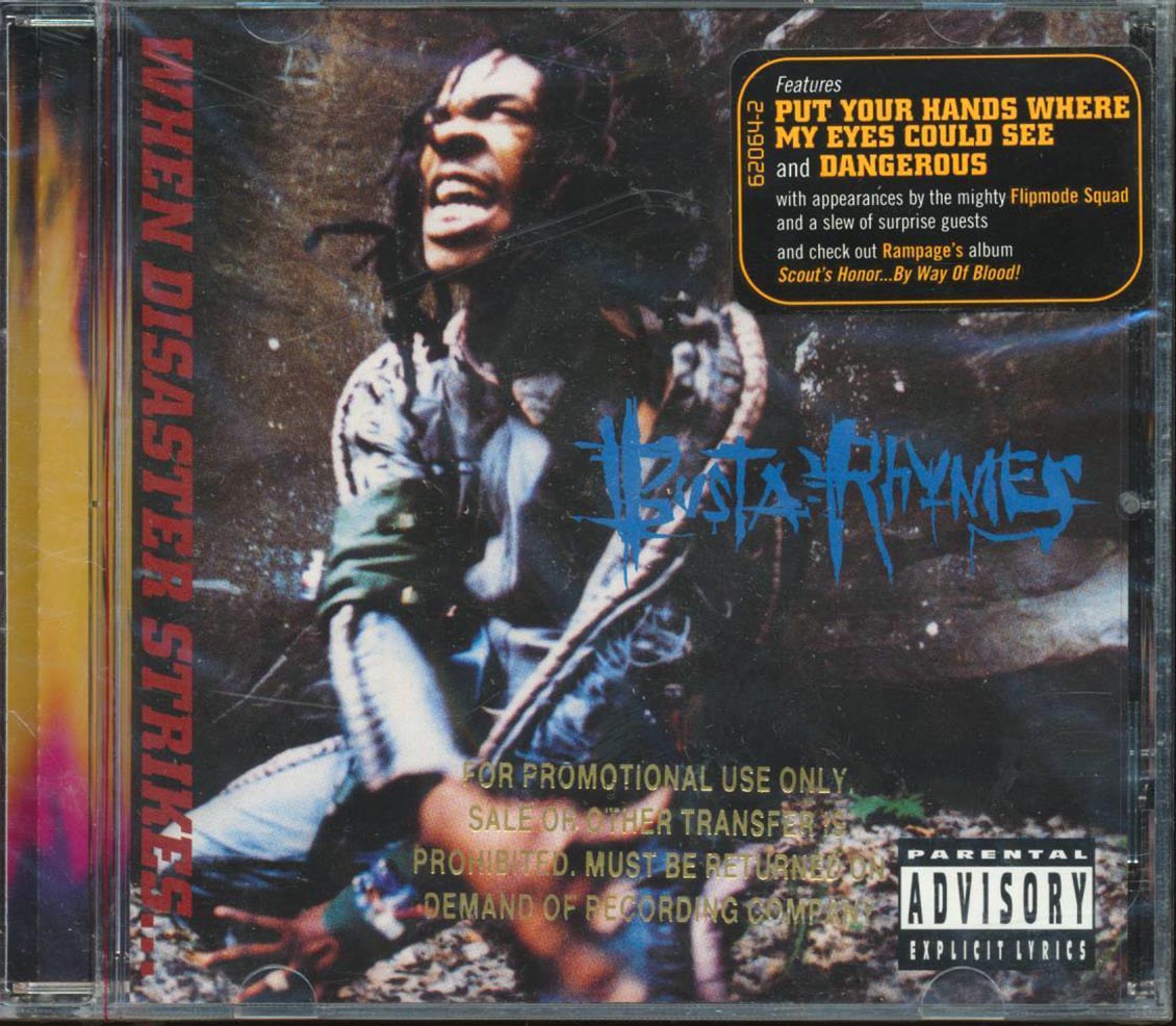 Busta Rhymes - When Disaster Strikes  (promo) [New CD]