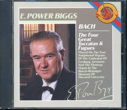 Bach E. Power Biggs  - The Four Great Toccatas And Fugues [New CD]