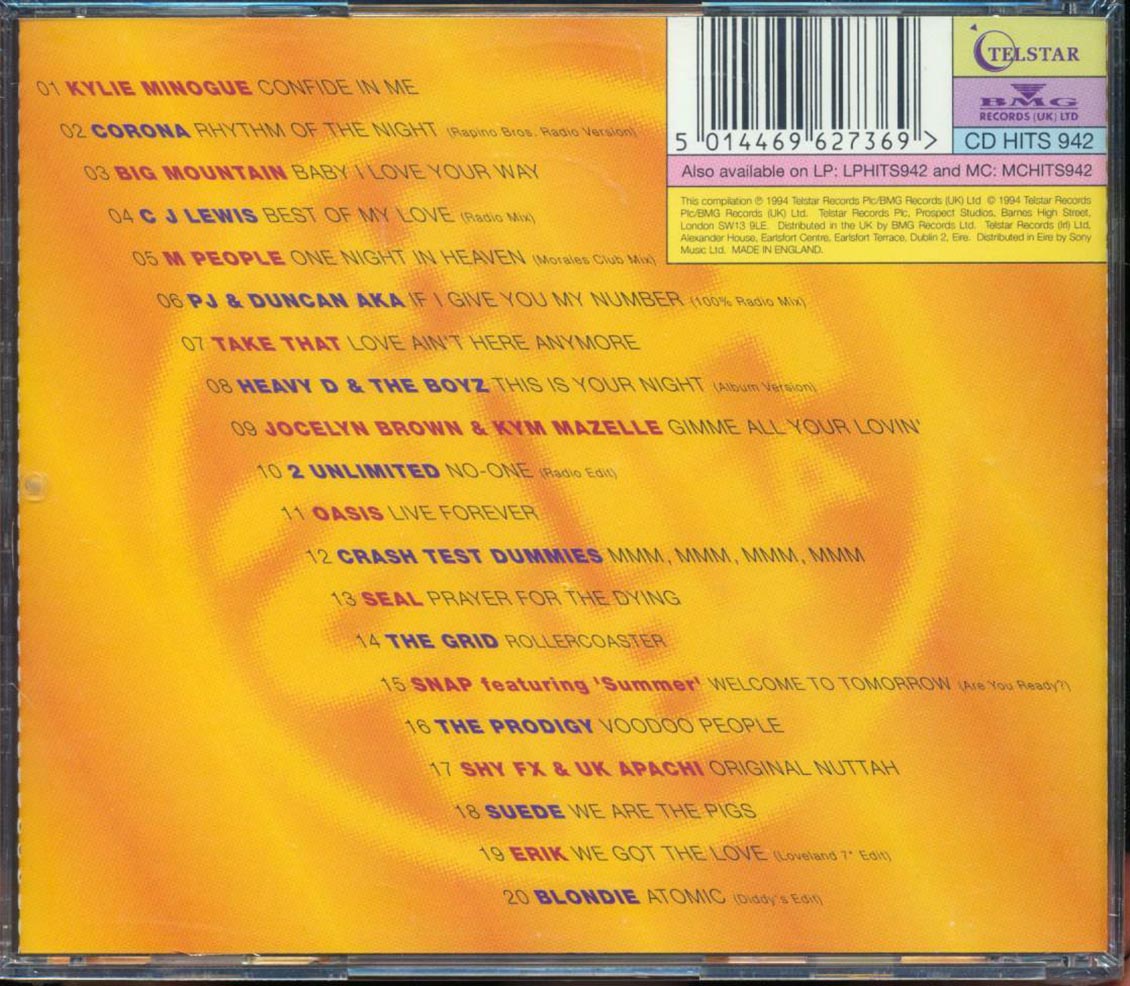 Blondie, Kylie Minogue, Take That, Etc.  - The Ultimate Hits Album [New CD]