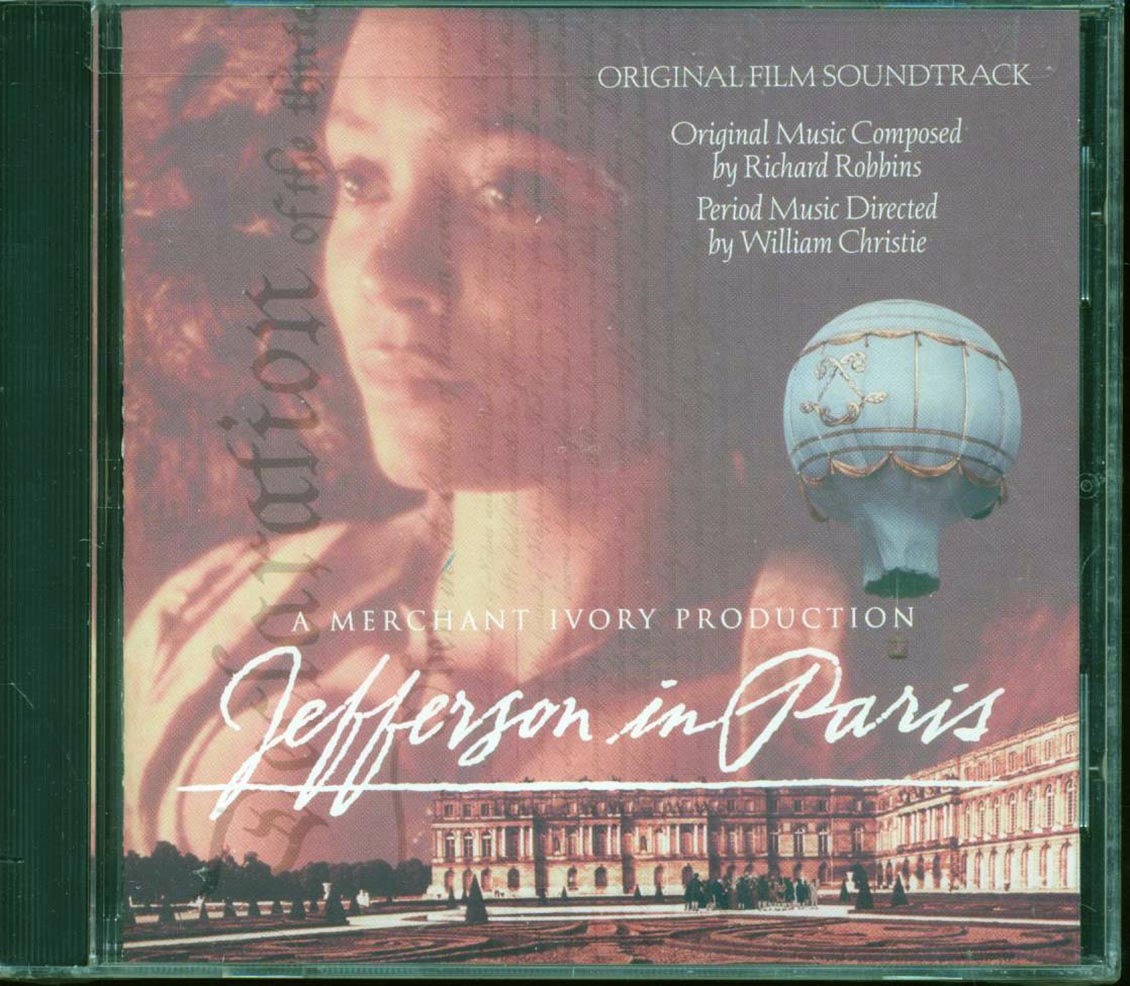 Richard Robbins, William Christie - A Merchant Ivory Production: Jefferson In Paris [New CD]