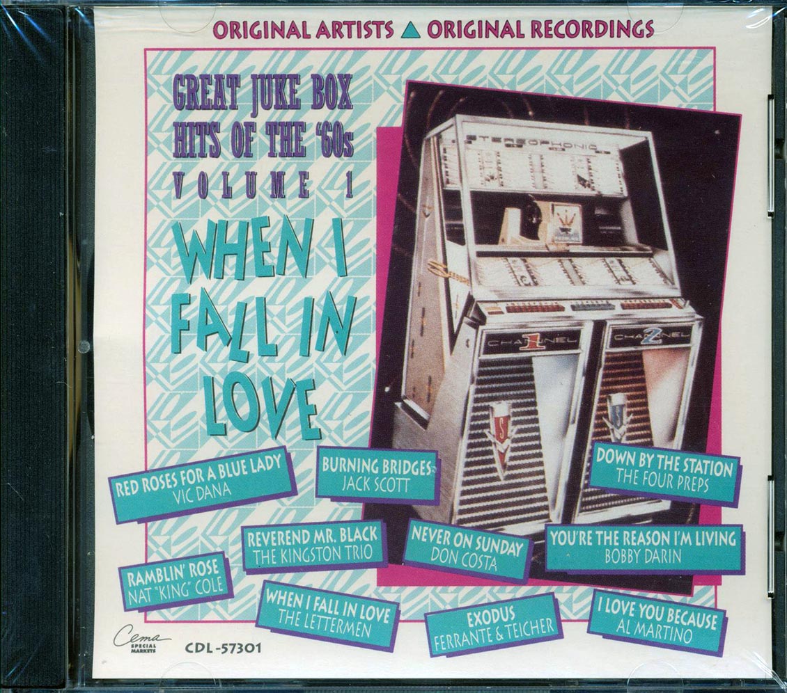The Four Preps, Don Costa, Jack Scott, Etc. - Great Juke Box Hits Of The '60s Volume 1: When I Fall In Love [New CD]