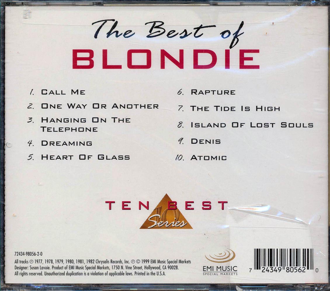 Blondie - The Best Of Blondie [New CD]