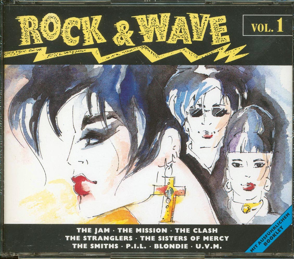 The Clash, Joy Division, Human League, The Smiths, Blondie, Etc. - Rock And Wave Volume 1: Hits From The Underground  (2xCD) [New CD]