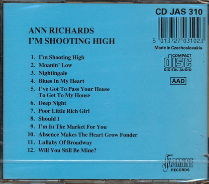 Ann Richards  - I'm Shooting High [New CD]