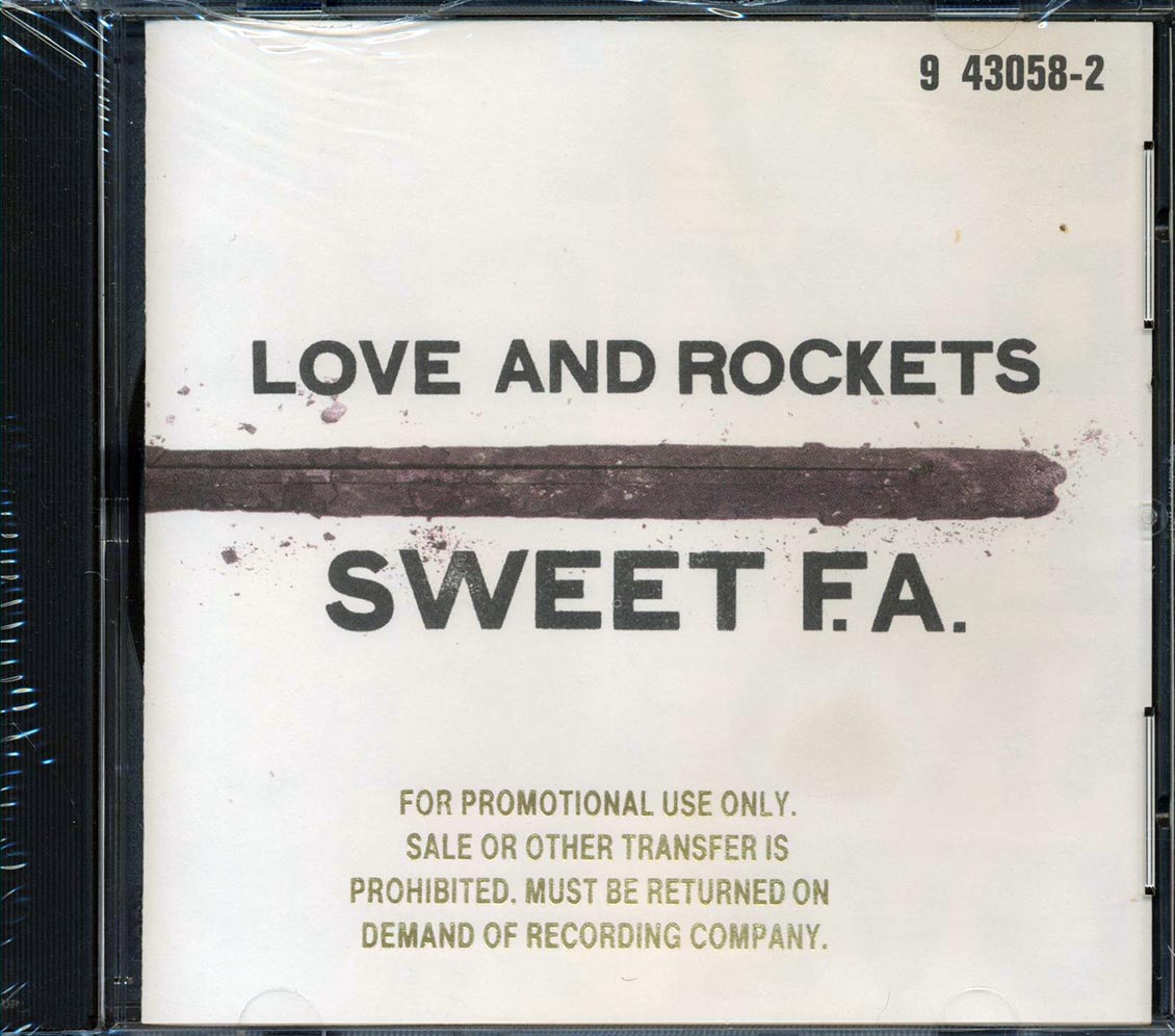 Love And Rockets  - Sweet F.A. (promo) [New CD]