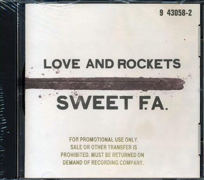 Love And Rockets  - Sweet F.A. (promo) [New CD]