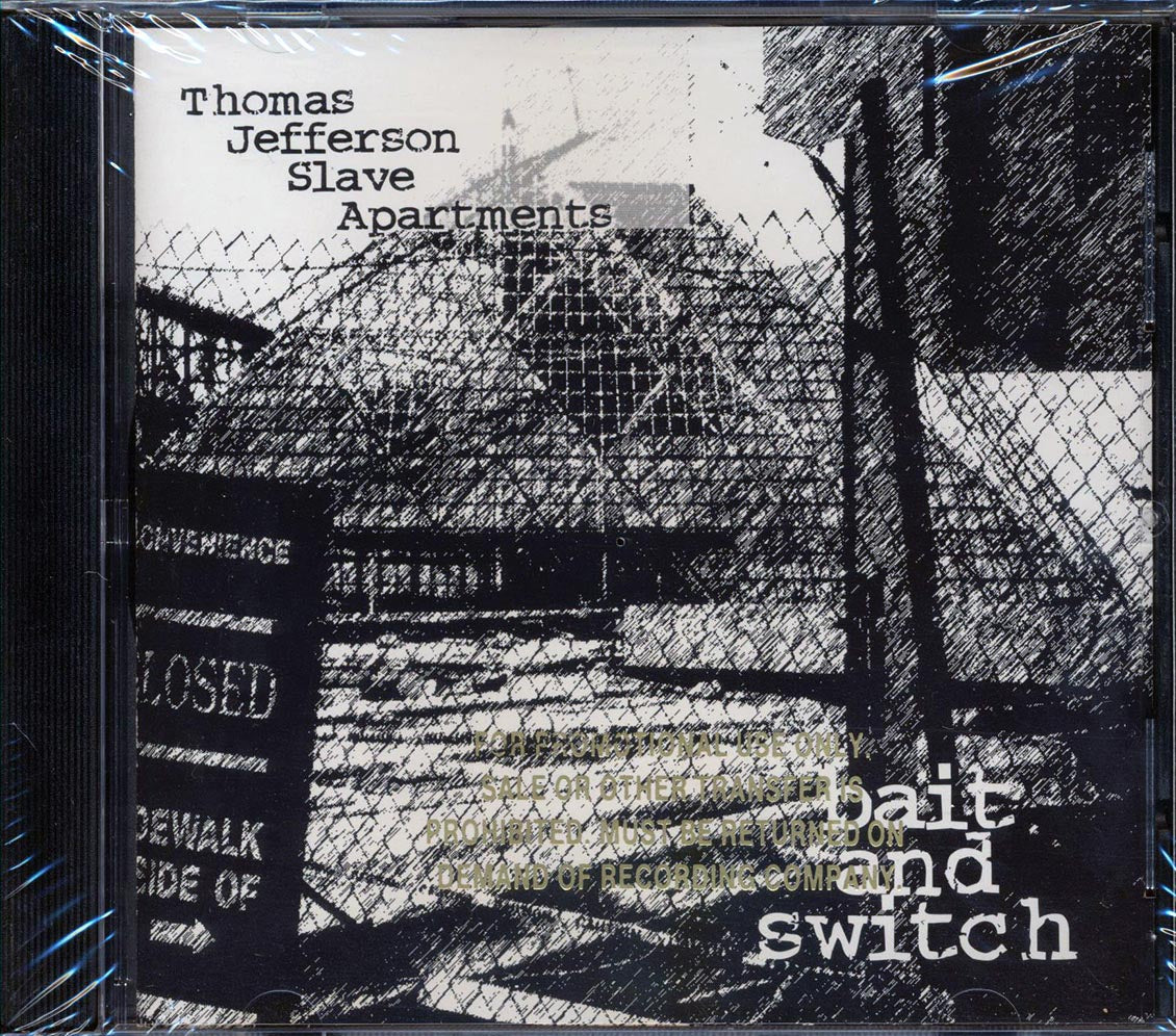Thomas Jefferson Slave Apartments  - Bait And Switch [New CD]