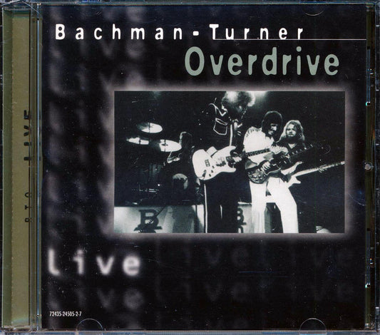 Bachman Turner Overdrive - Live [New CD]